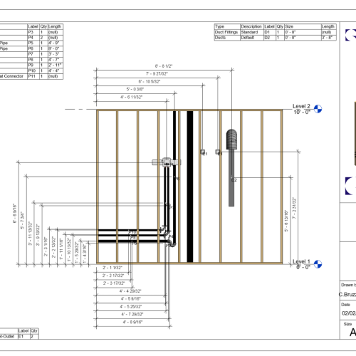 Shop Drawing with MEP