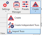 StrucSoft Revit framing software added ability to Import external trusses 