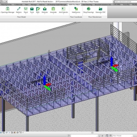 steel frame revit